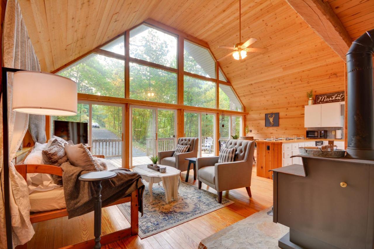Serene Fancy Gap Cabin Retreat In Private Setting! Eksteriør bilde