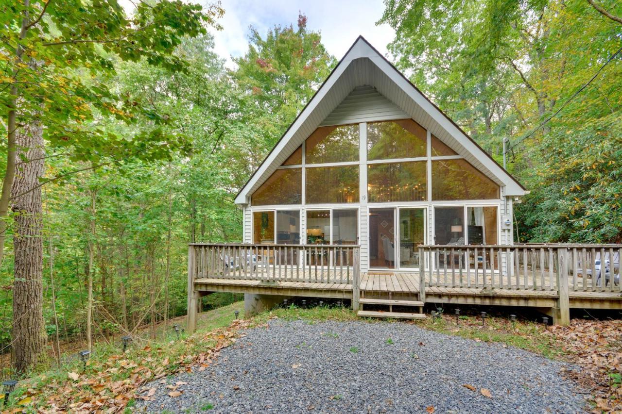 Serene Fancy Gap Cabin Retreat In Private Setting! Eksteriør bilde