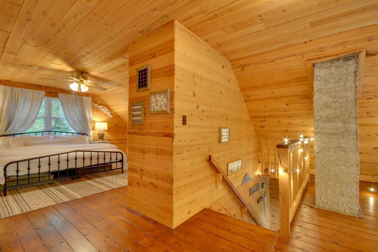 Serene Fancy Gap Cabin Retreat In Private Setting! Eksteriør bilde